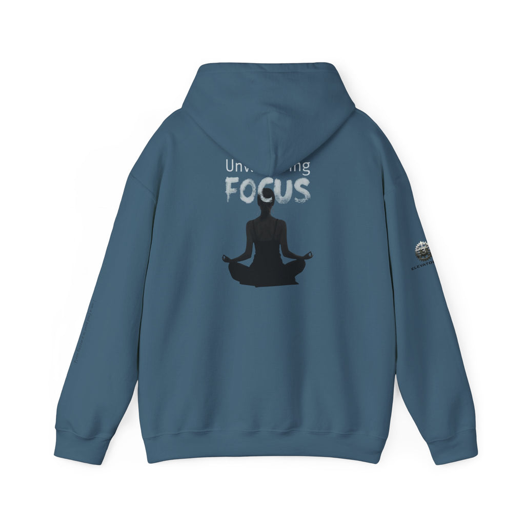 “Unwavering Focus” Hoodie- Sleeve Print Affirmation