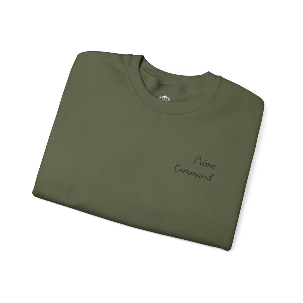 “Prime Command” Hoodie- Sleeve Print Affirmation