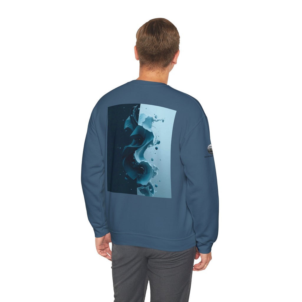 “Shifted State” Crewneck Sweatshirt- Sleeve Print Affirmation