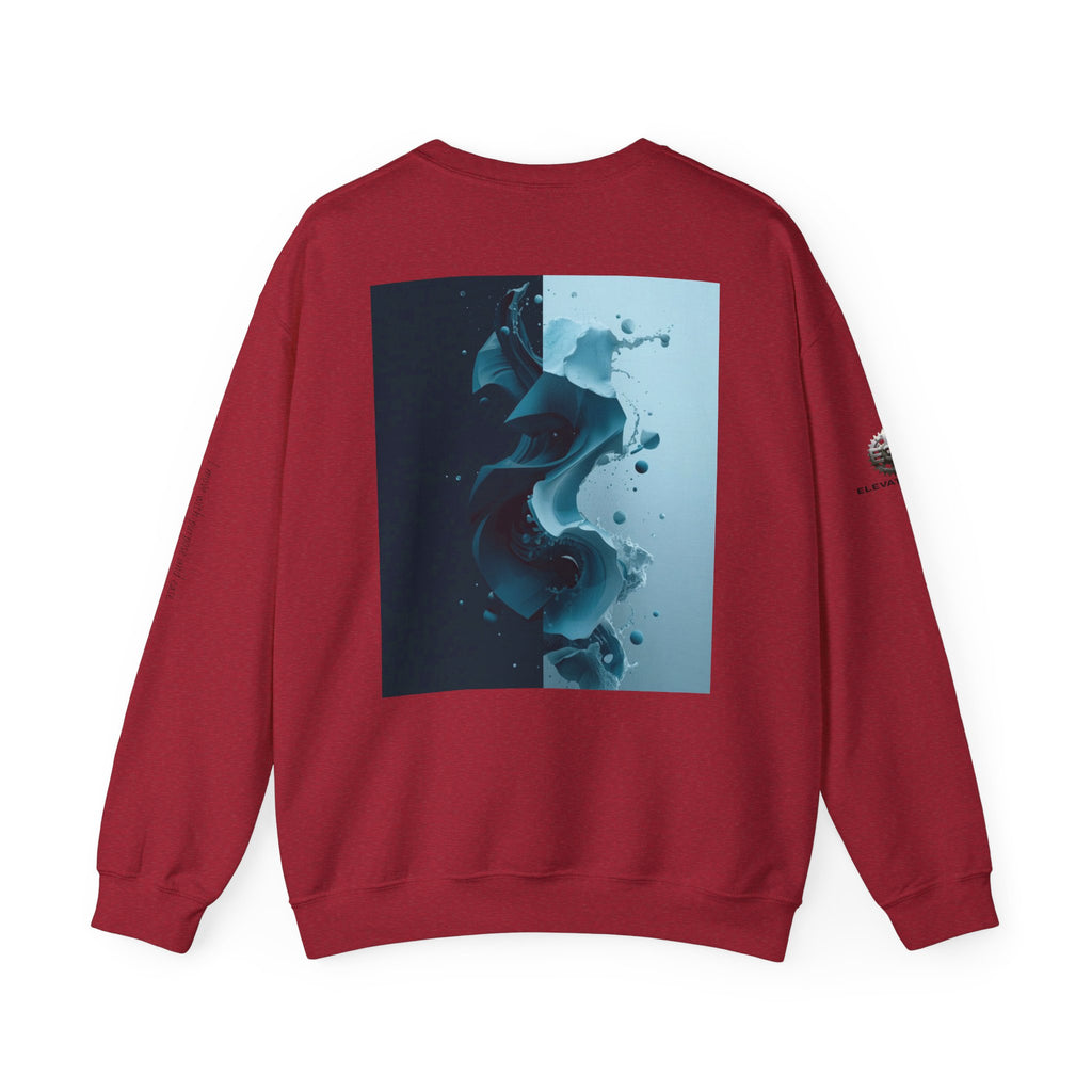 “Shifted State” Crewneck Sweatshirt- Sleeve Print Affirmation