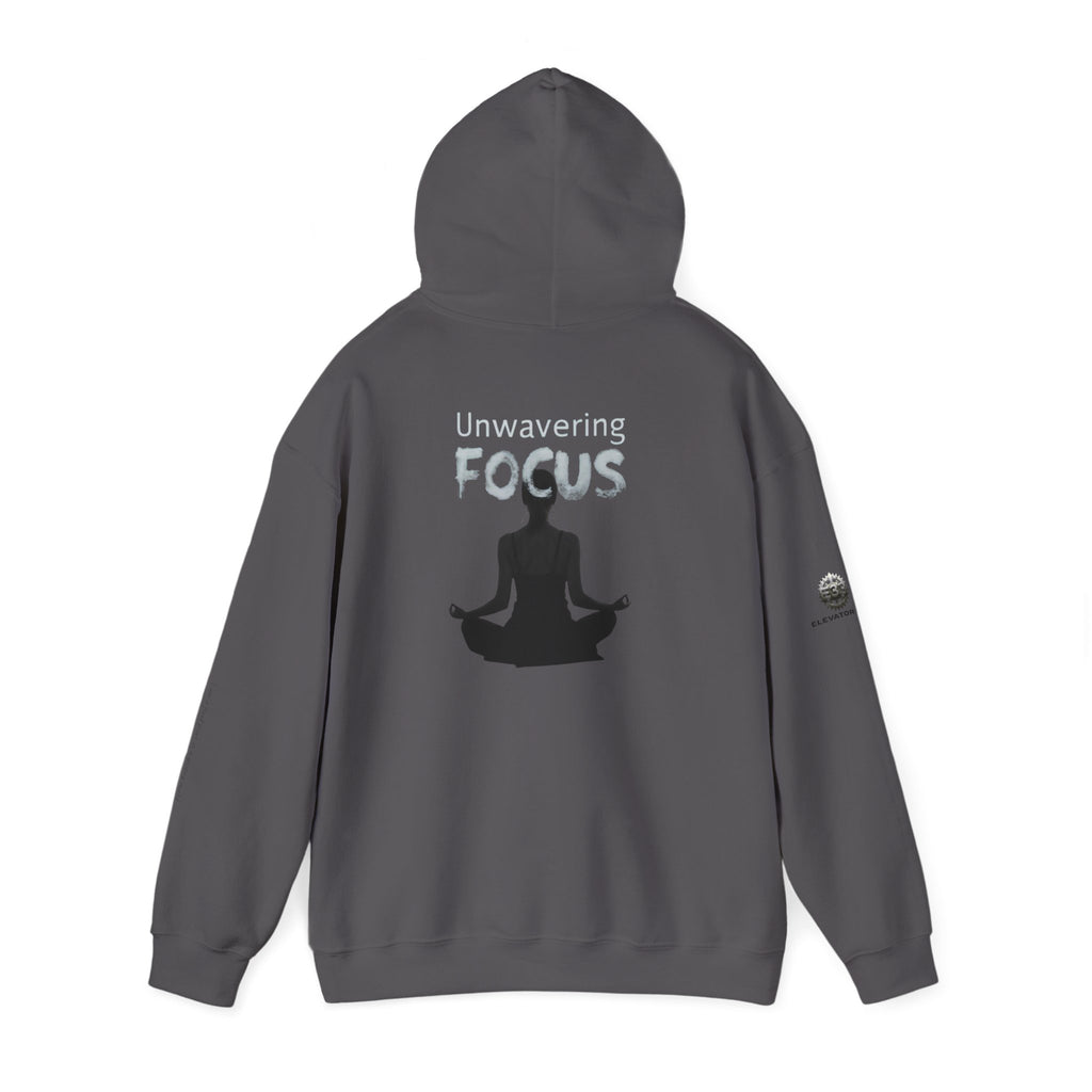 “Unwavering Focus” Hoodie- Sleeve Print Affirmation