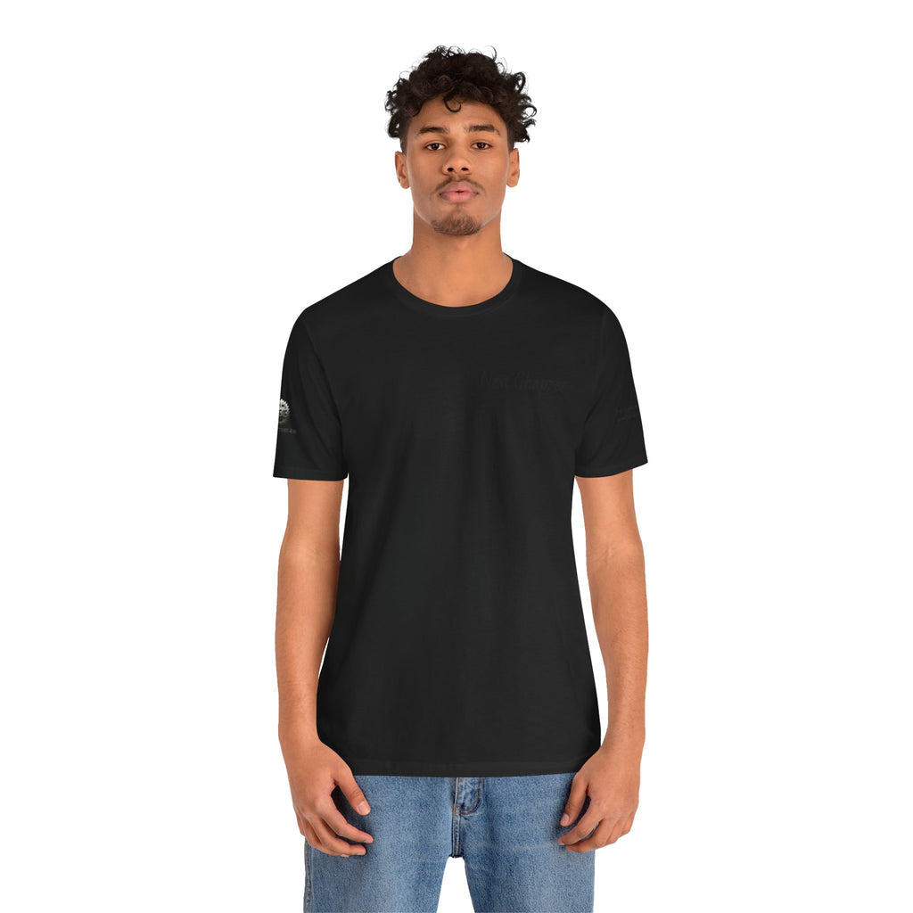 Next Chapter affirmation tee | Graphic open book back, inspirational sleeve text