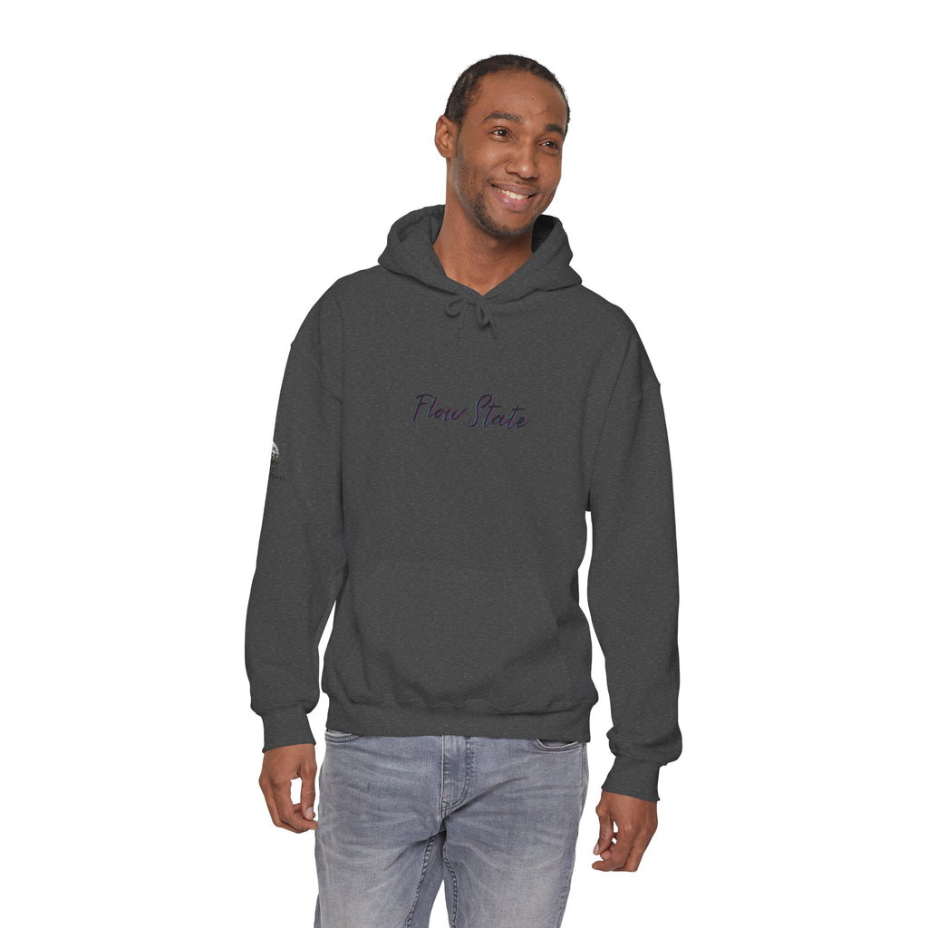 “Flow State” Hoodie- Sleeve Printed Affirmation