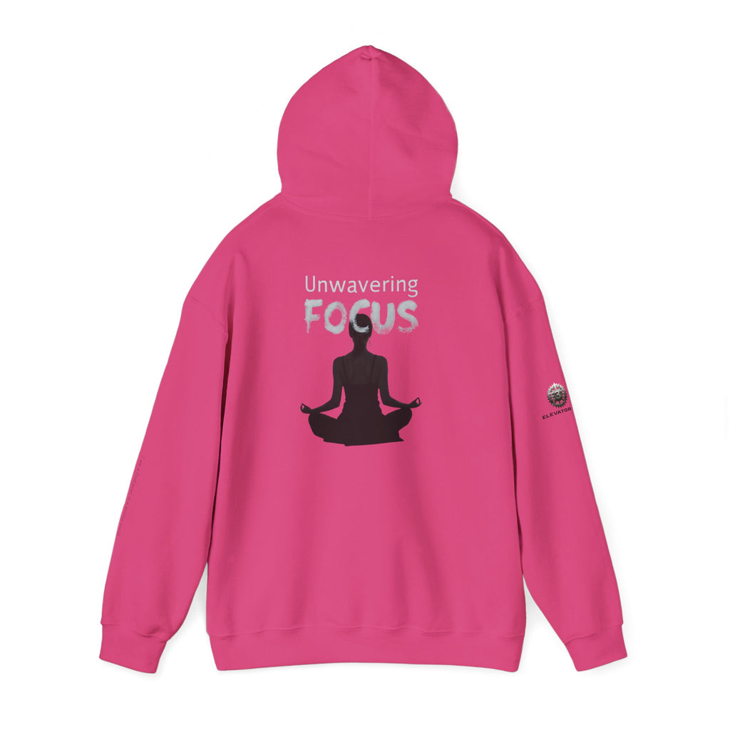 “Unwavering Focus” Hoodie- Sleeve Print Affirmation