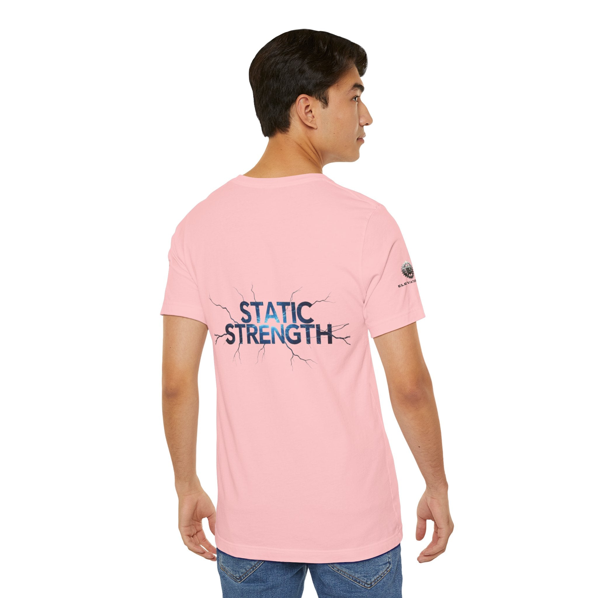Static Strength T-Shirt — 'In the chaos, I am unmoving' Motivational Tee