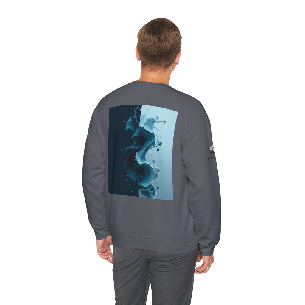 “Shifted State” Crewneck Sweatshirt- Sleeve Print Affirmation