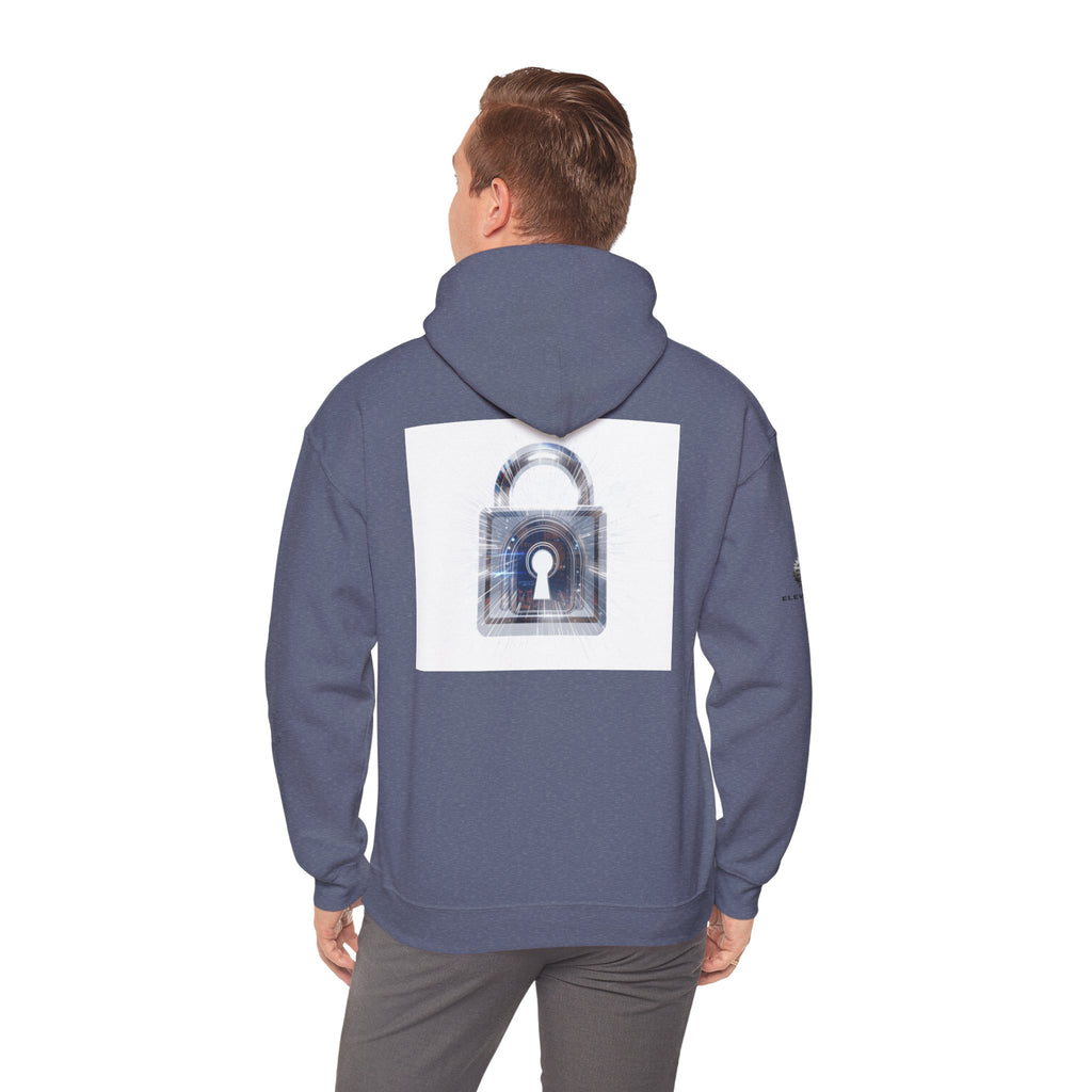 “Source Lock” Hoodie Sweatshirt- Sleeve Print Affirmation