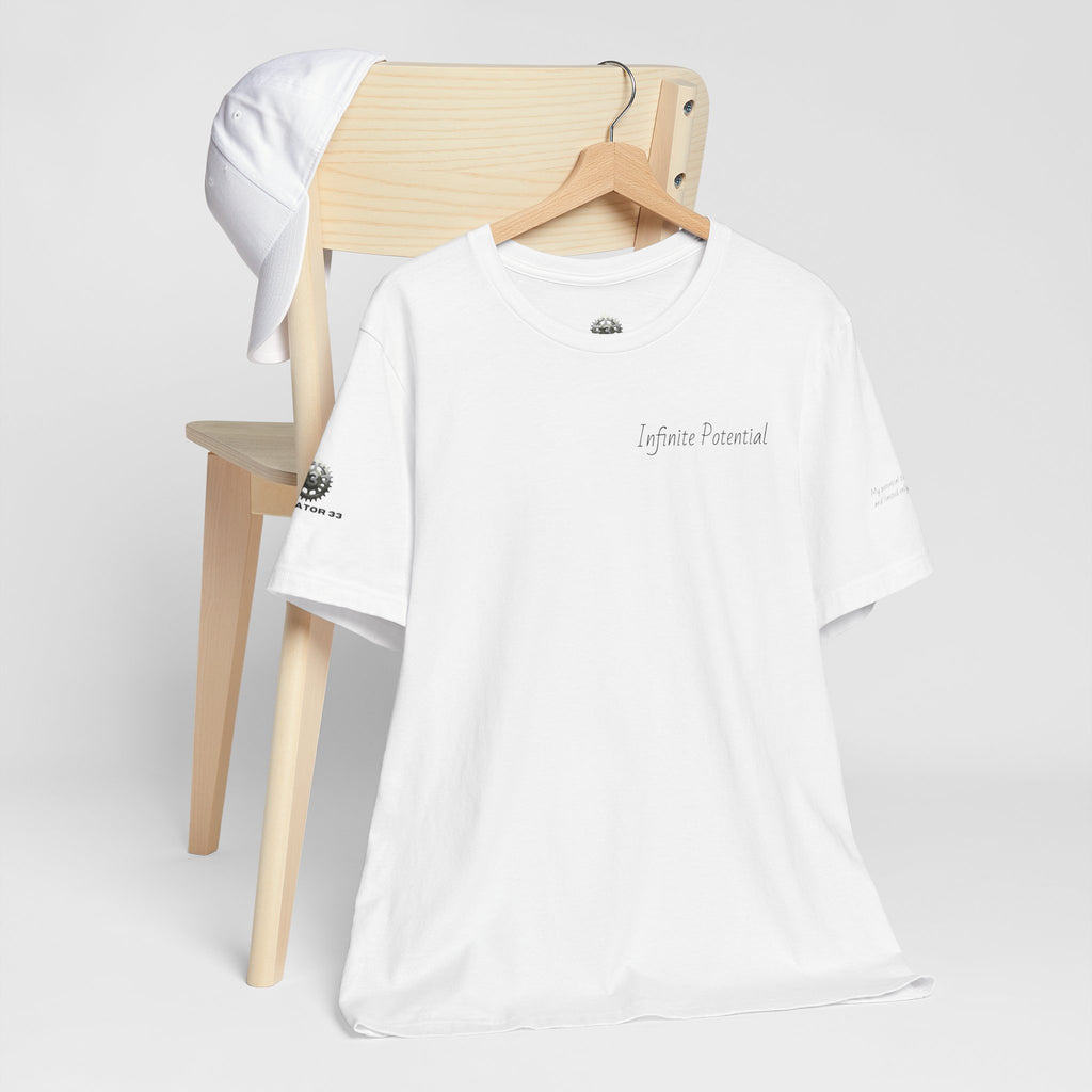 Infinite Potential Tee — "My potential to succeed is only limited by my imagination."