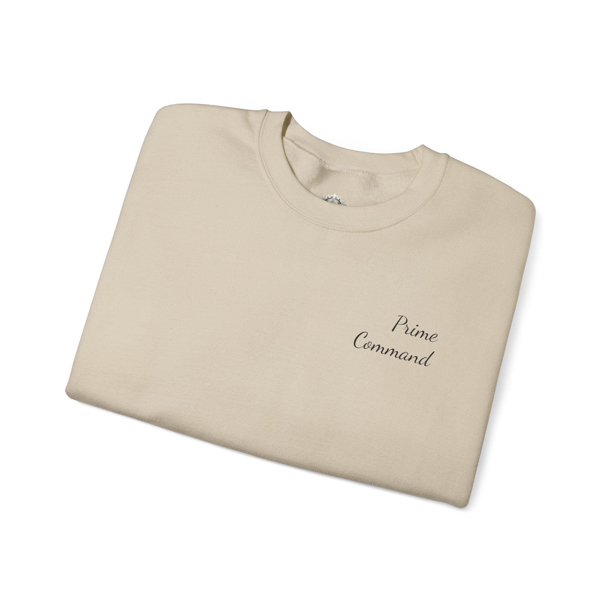 “Prime Command” Hoodie- Sleeve Print Affirmation