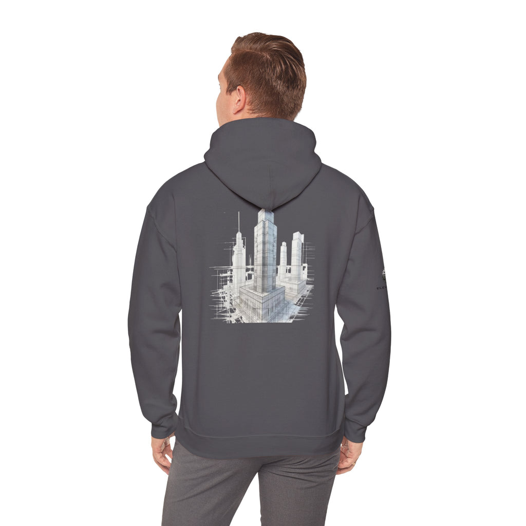 "Inner Architect" Hoodie Sweatshirt- Sleeve Printed Affirmation