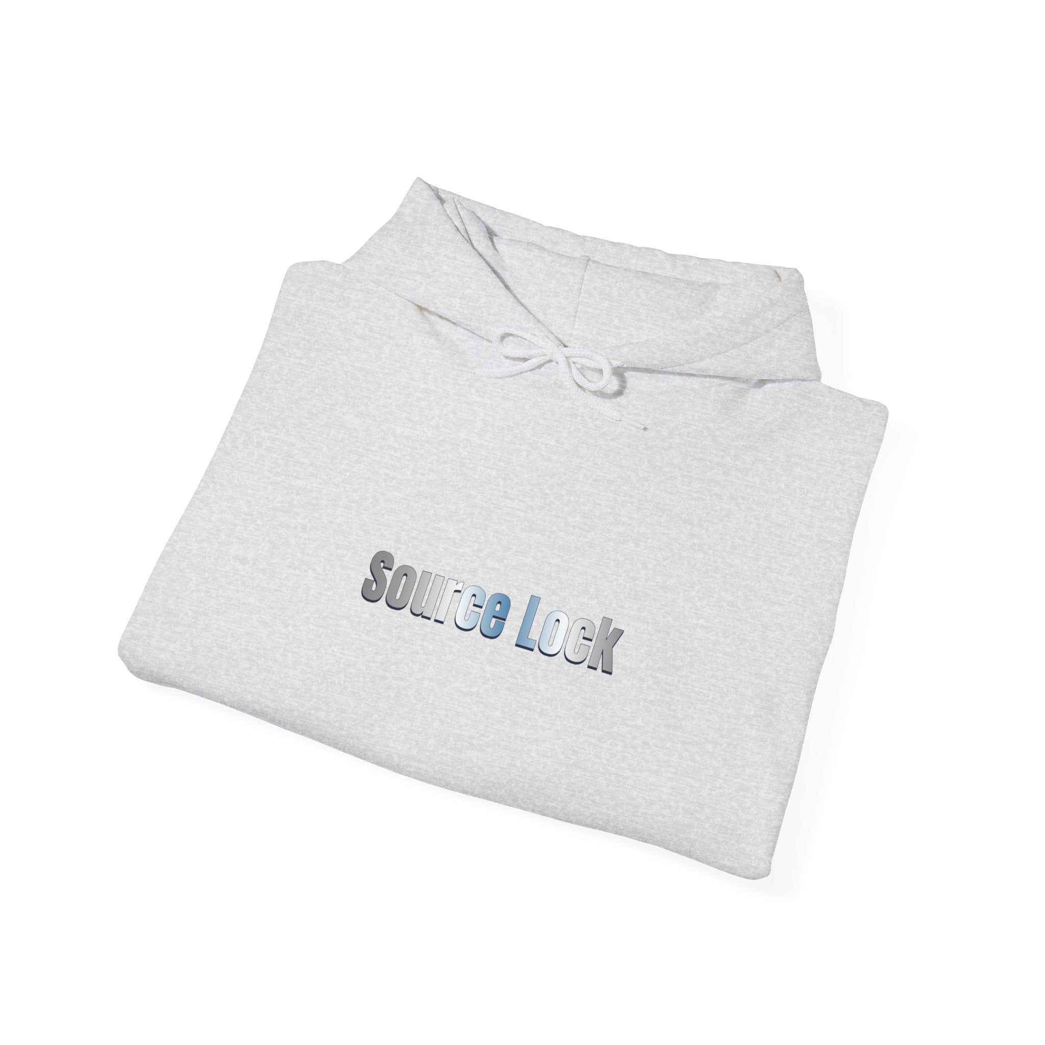 “Source Lock” Hoodie Sweatshirt- Sleeve Print Affirmation