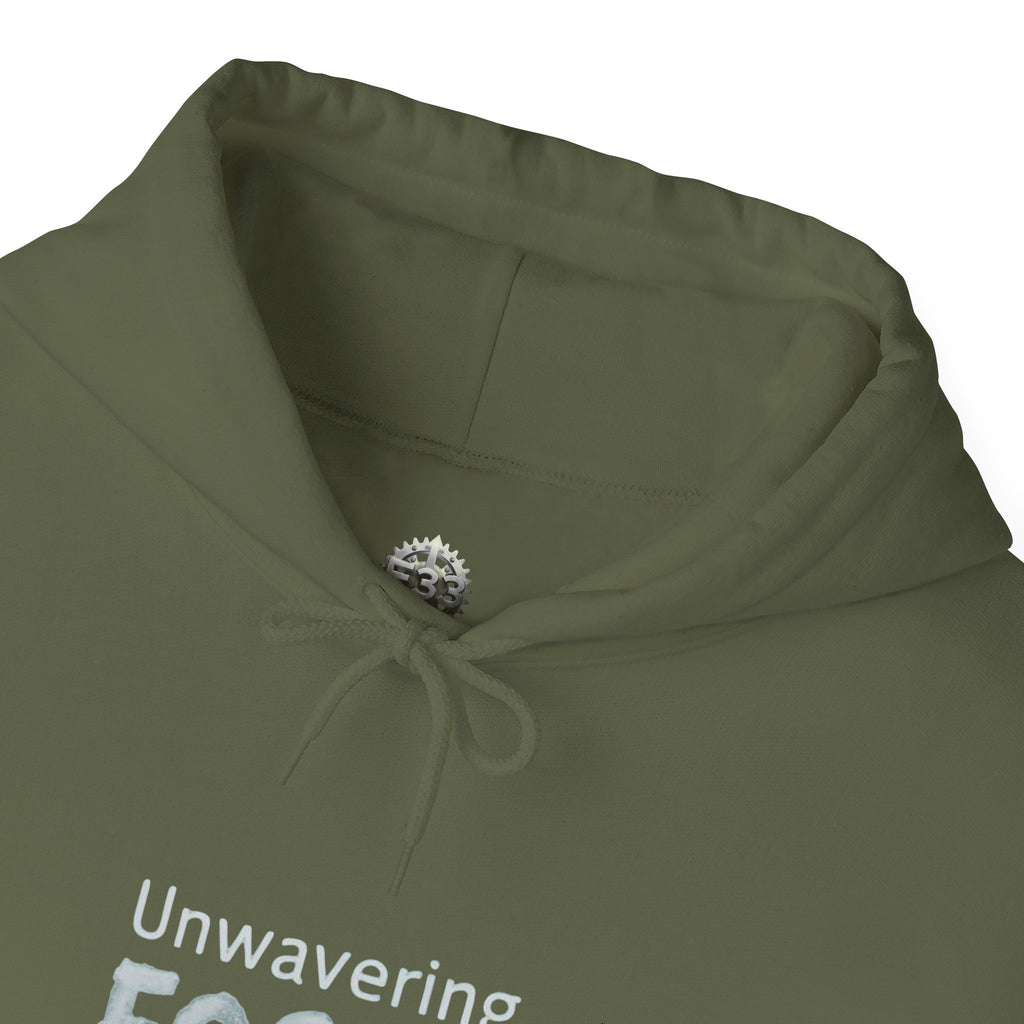 “Unwavering Focus” Hoodie- Sleeve Print Affirmation