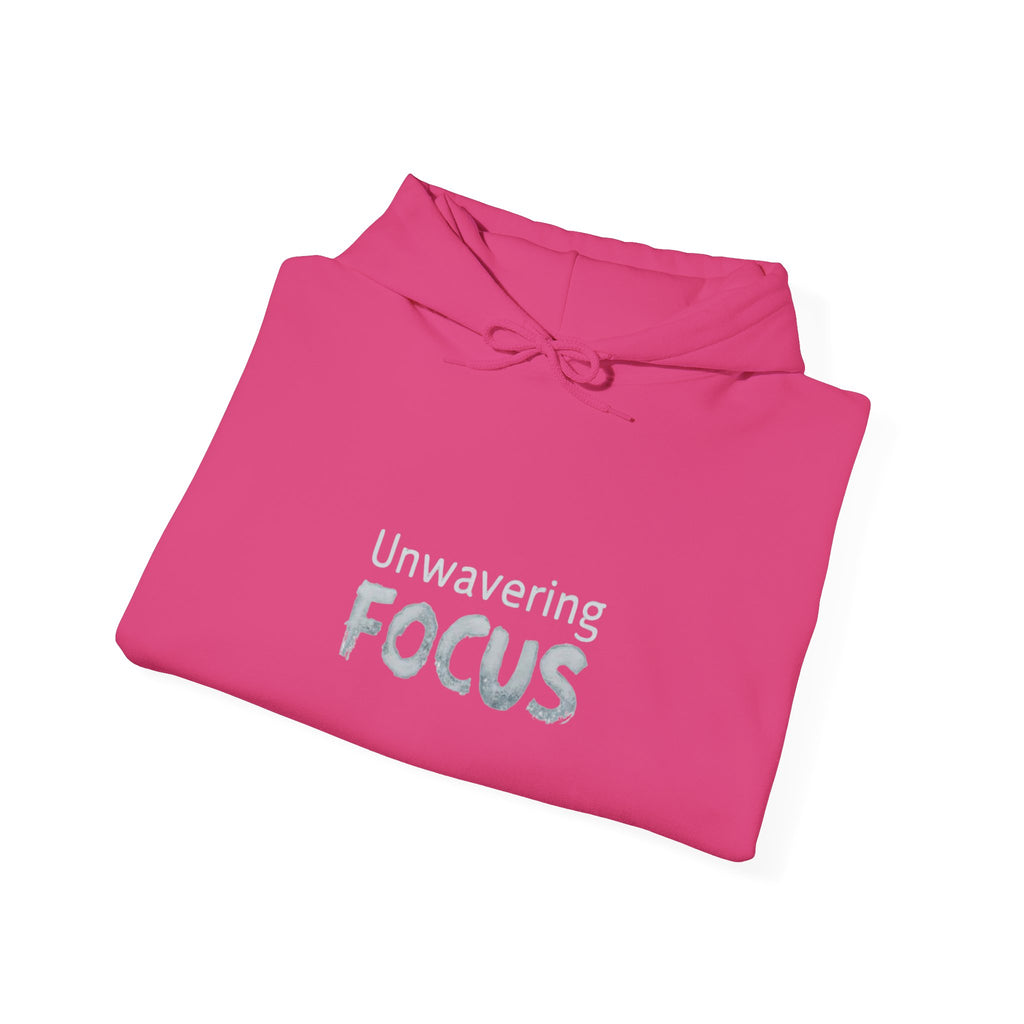 “Unwavering Focus” Hoodie- Sleeve Print Affirmation
