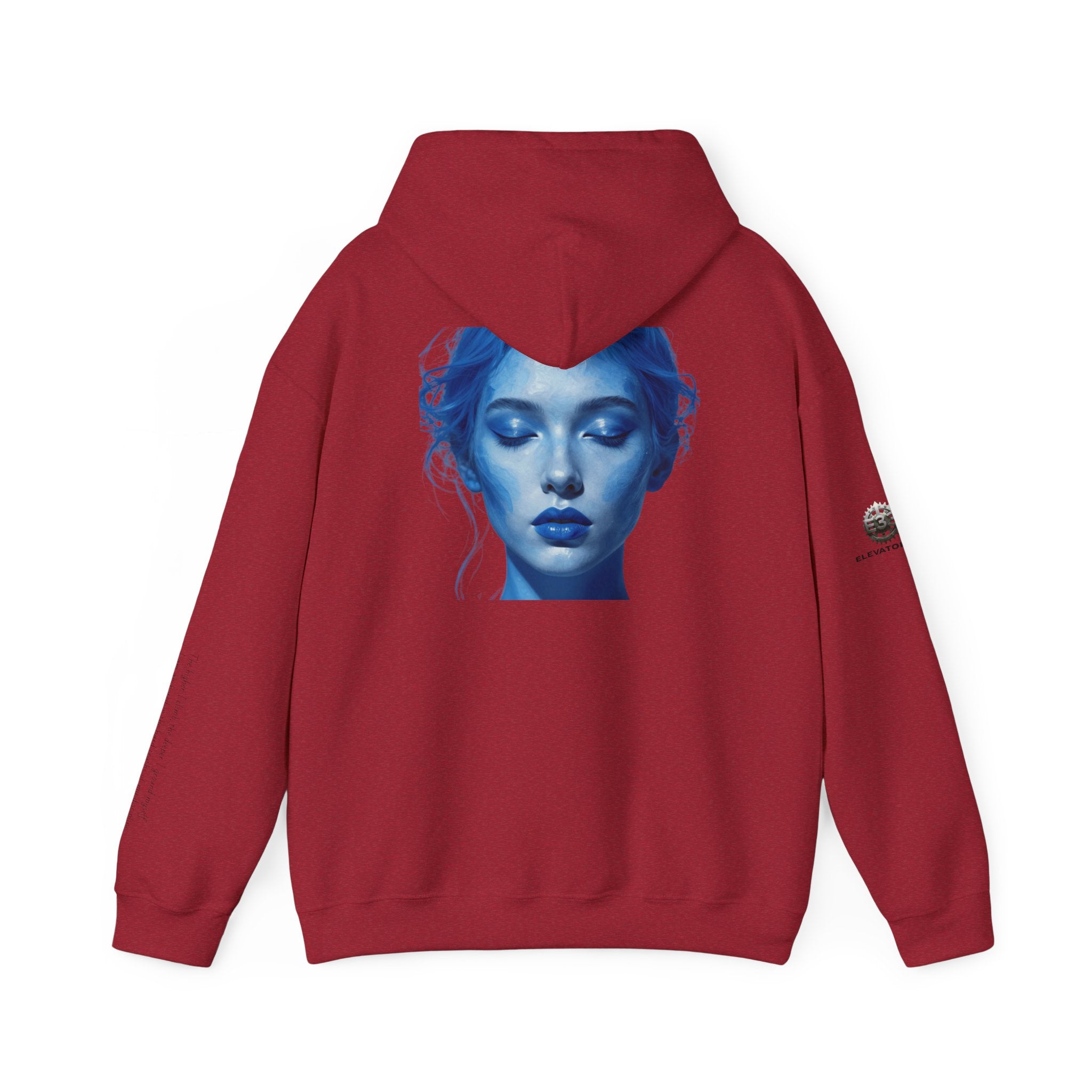 “Flow State” Hoodie- Sleeve Printed Affirmation