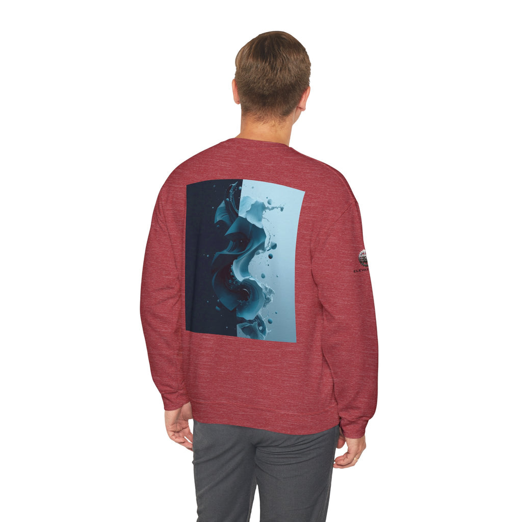“Shifted State” Crewneck Sweatshirt- Sleeve Print Affirmation