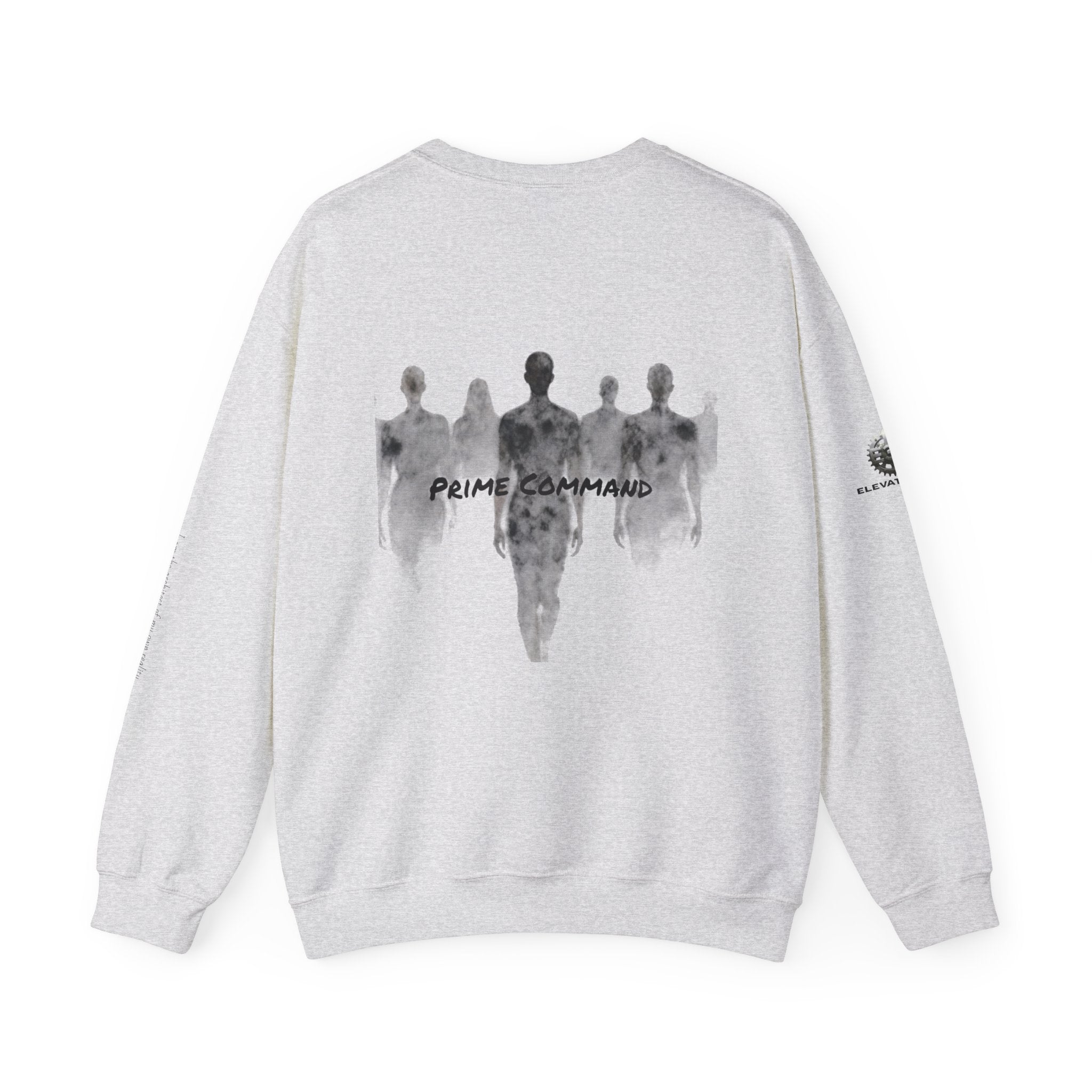 “Prime Command” Hoodie- Sleeve Print Affirmation