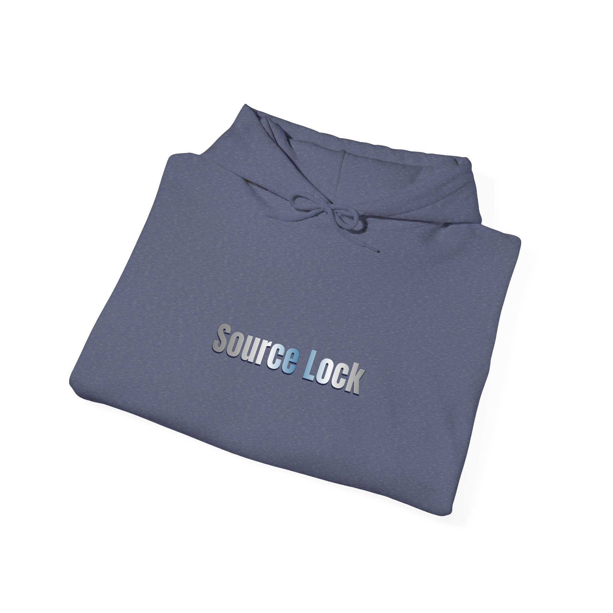 “Source Lock” Hoodie Sweatshirt- Sleeve Print Affirmation