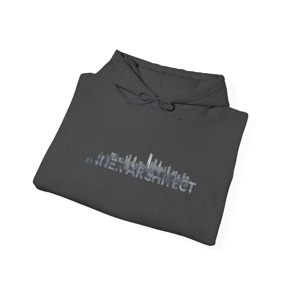 "Inner Architect" Hoodie Sweatshirt- Sleeve Printed Affirmation