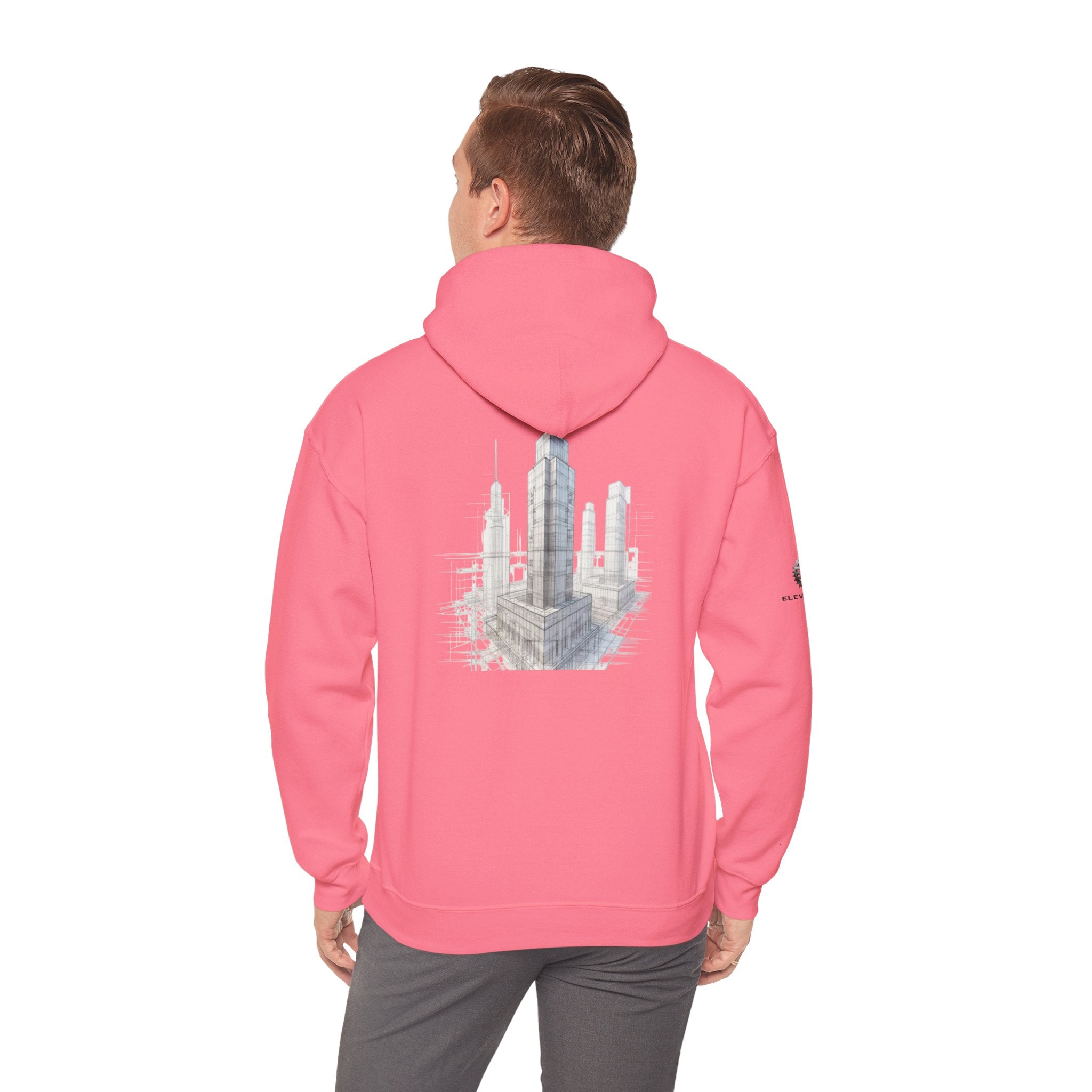 "Inner Architect" Hoodie Sweatshirt- Sleeve Printed Affirmation