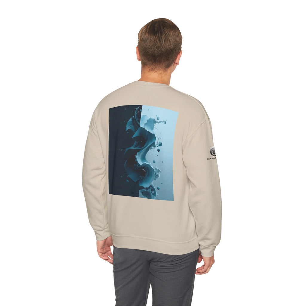 “Shifted State” Crewneck Sweatshirt- Sleeve Print Affirmation