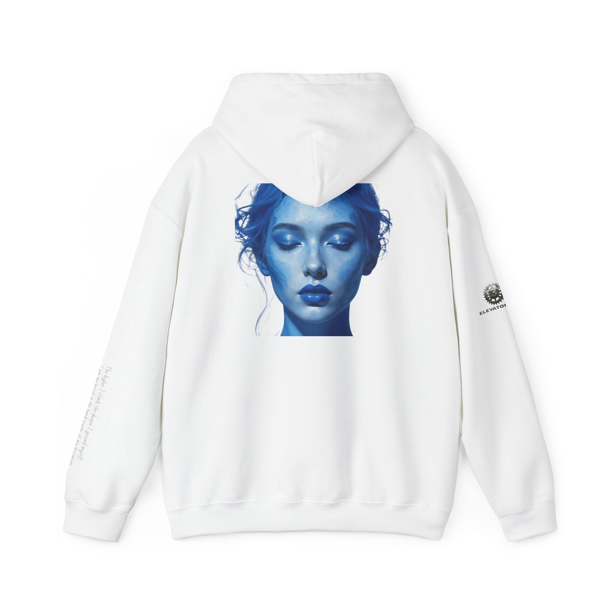 “Flow State” Hoodie- Sleeve Printed Affirmation