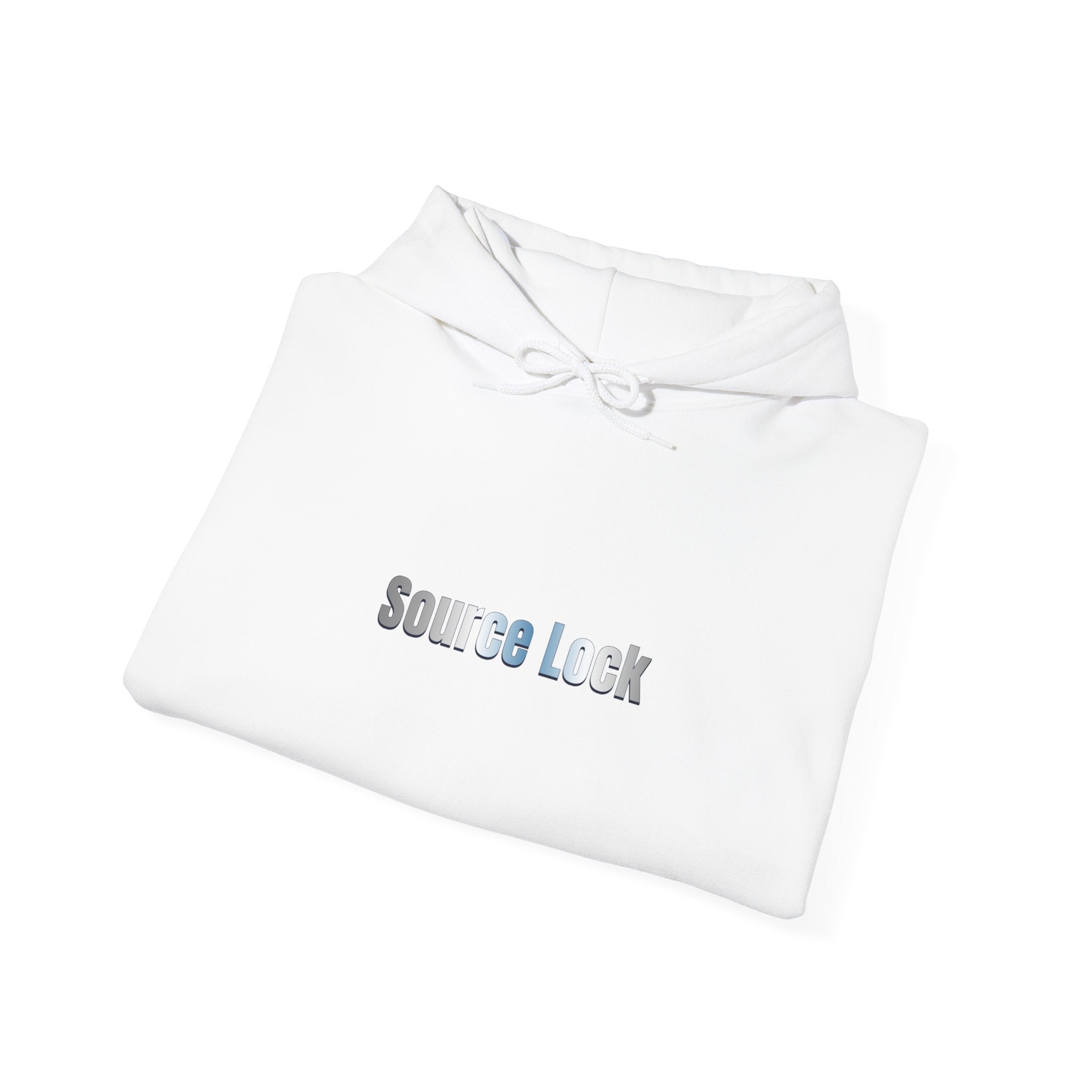 “Source Lock” Hoodie Sweatshirt- Sleeve Print Affirmation