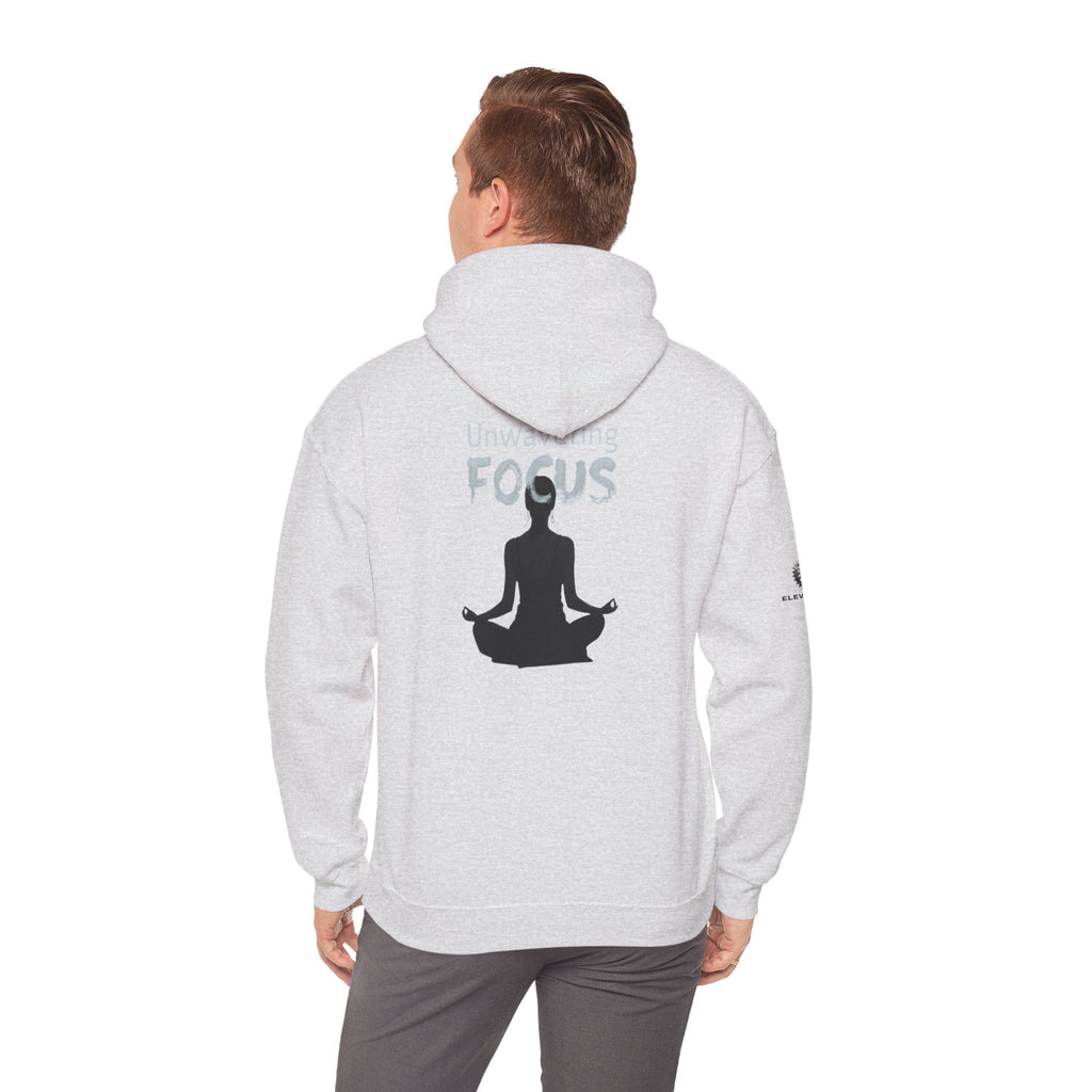 “Unwavering Focus” Hoodie- Sleeve Print Affirmation
