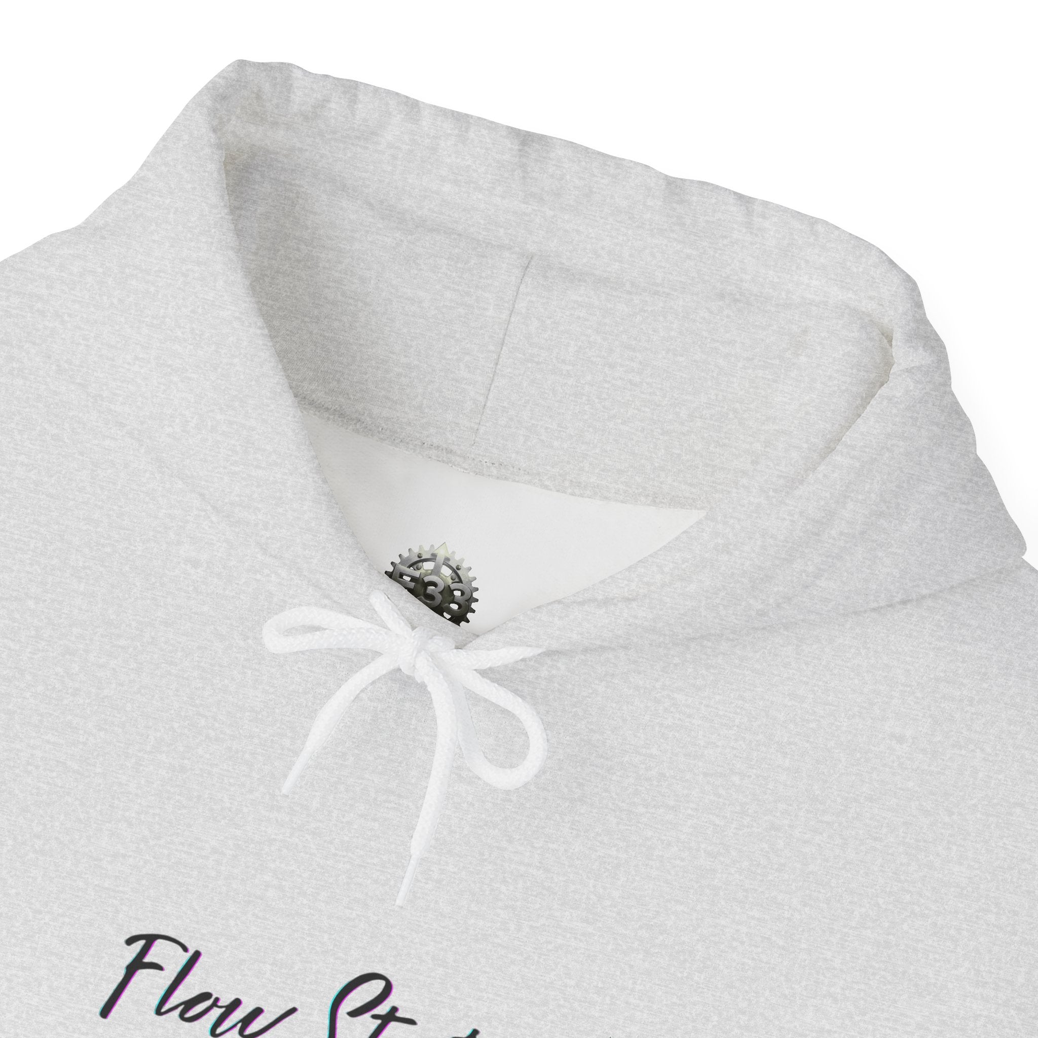 “Flow State” Hoodie- Sleeve Printed Affirmation