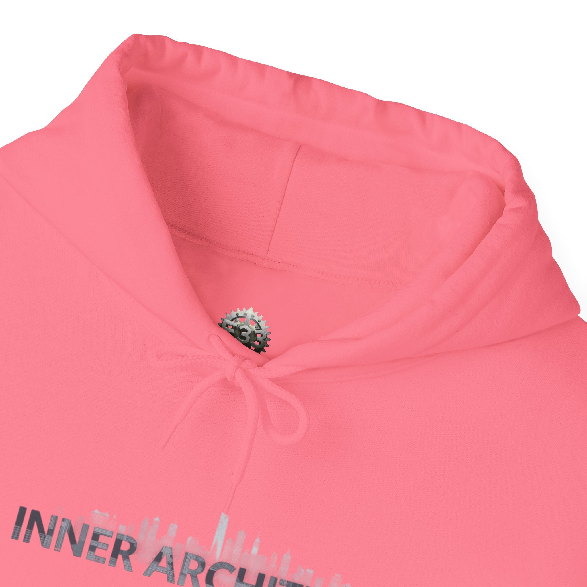 "Inner Architect" Hoodie Sweatshirt- Sleeve Printed Affirmation