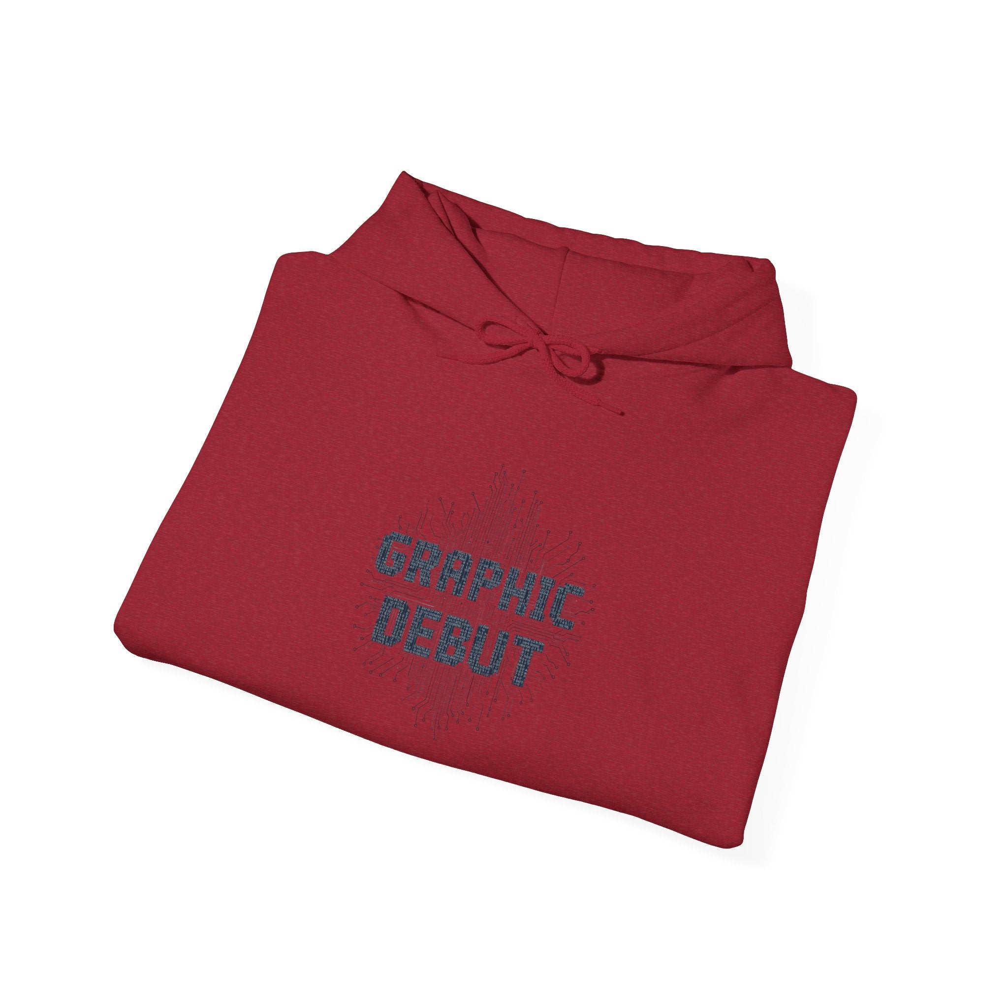 “Graphic Debut” Hoodie- Sleeve Printed Affirmation