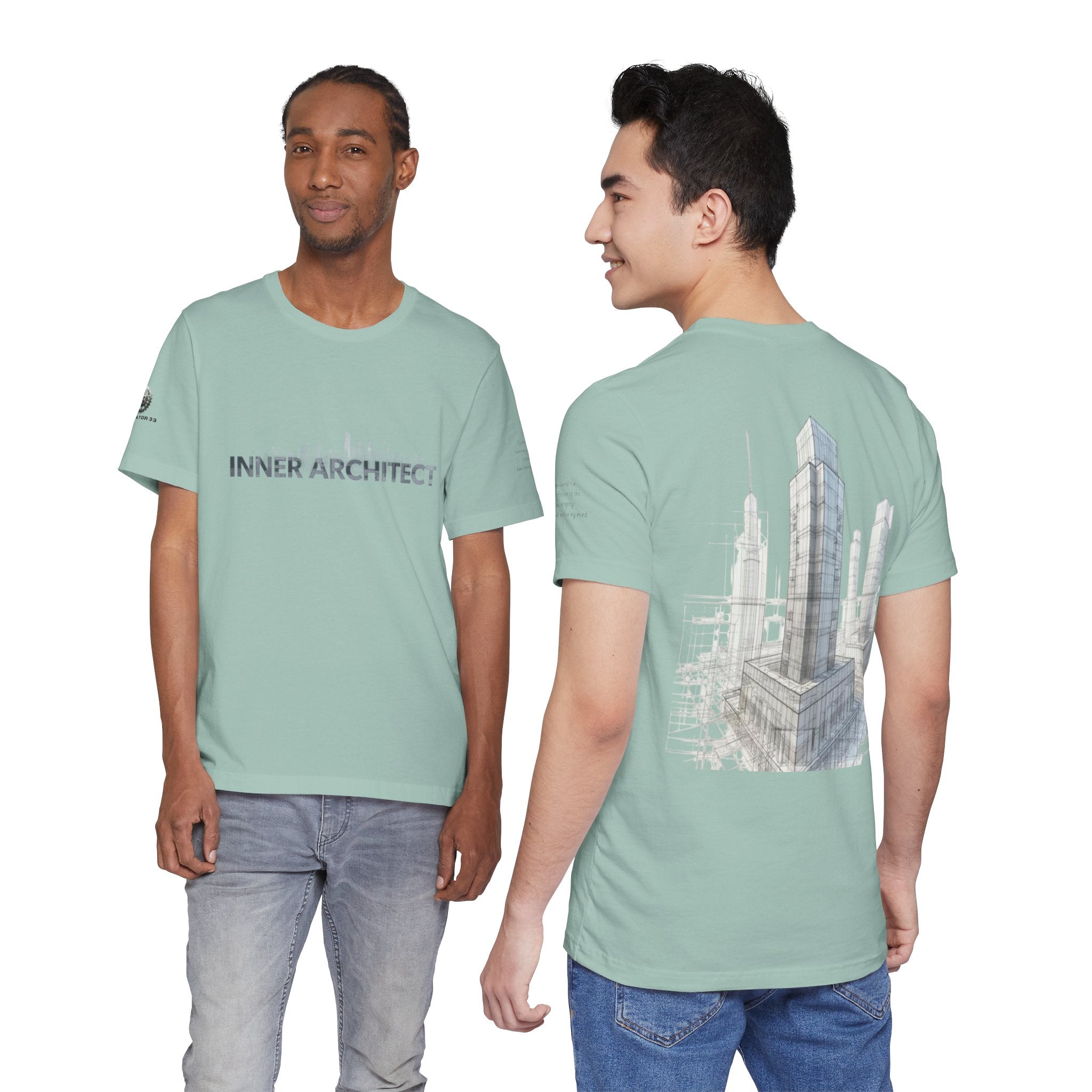 Inner Architect Tee — Inspirational Quote Graphic T-Shirt