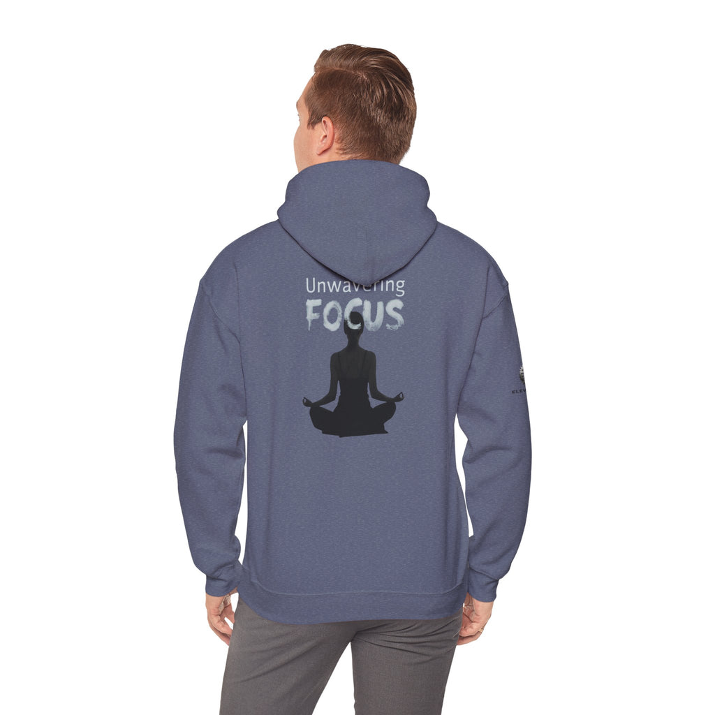 “Unwavering Focus” Hoodie- Sleeve Print Affirmation