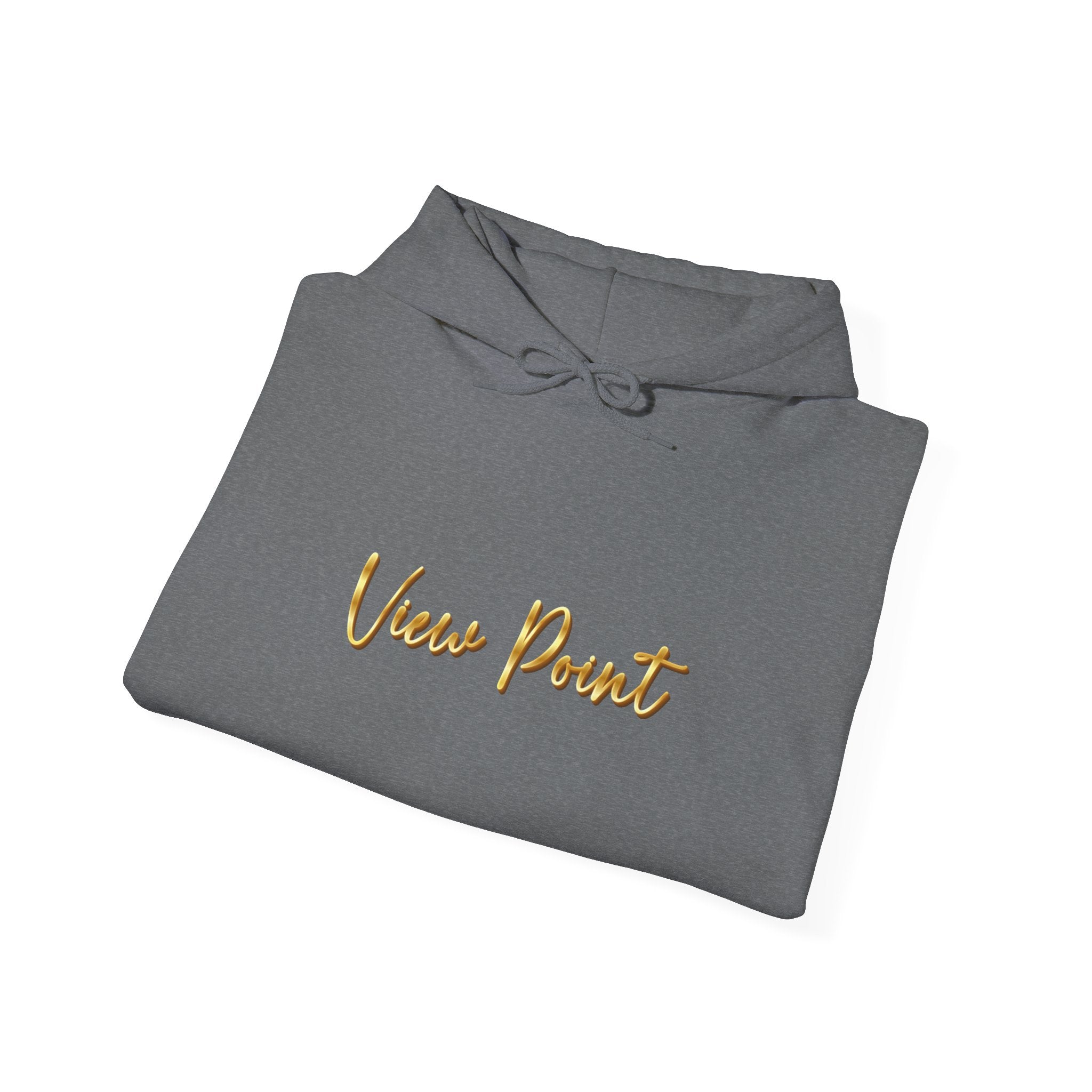 “View Point” Hoodie- Sleeve Print Affirmation