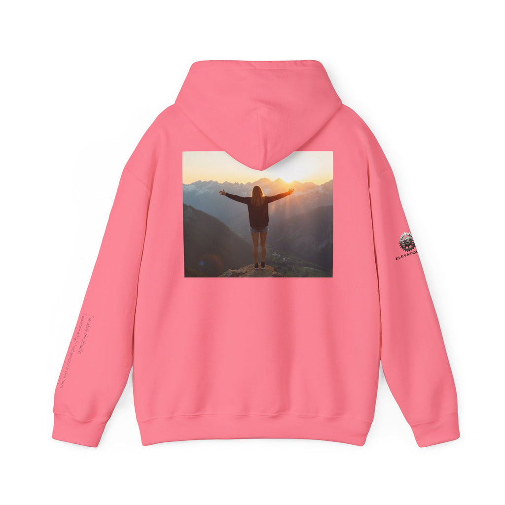 “View Point” Hoodie- Sleeve Print Affirmation