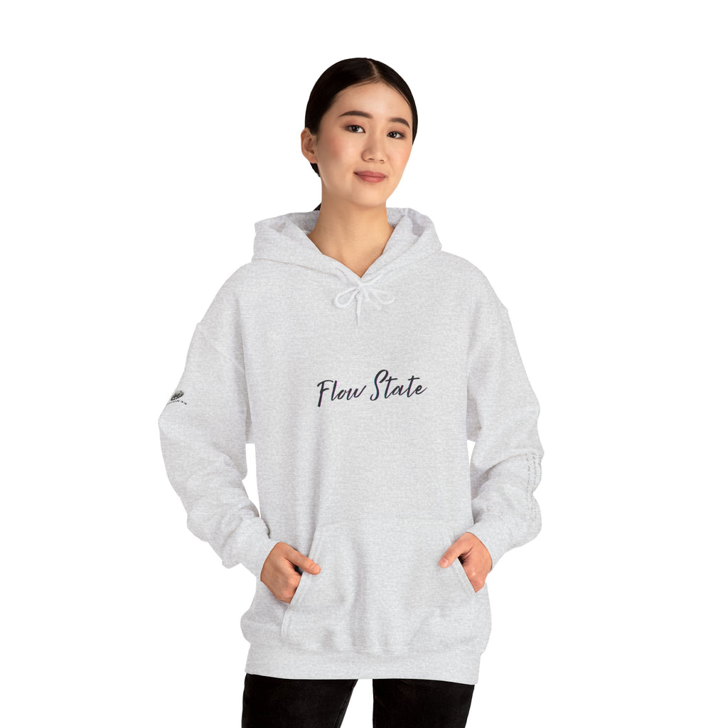 “Flow State” Hoodie- Sleeve Printed Affirmation