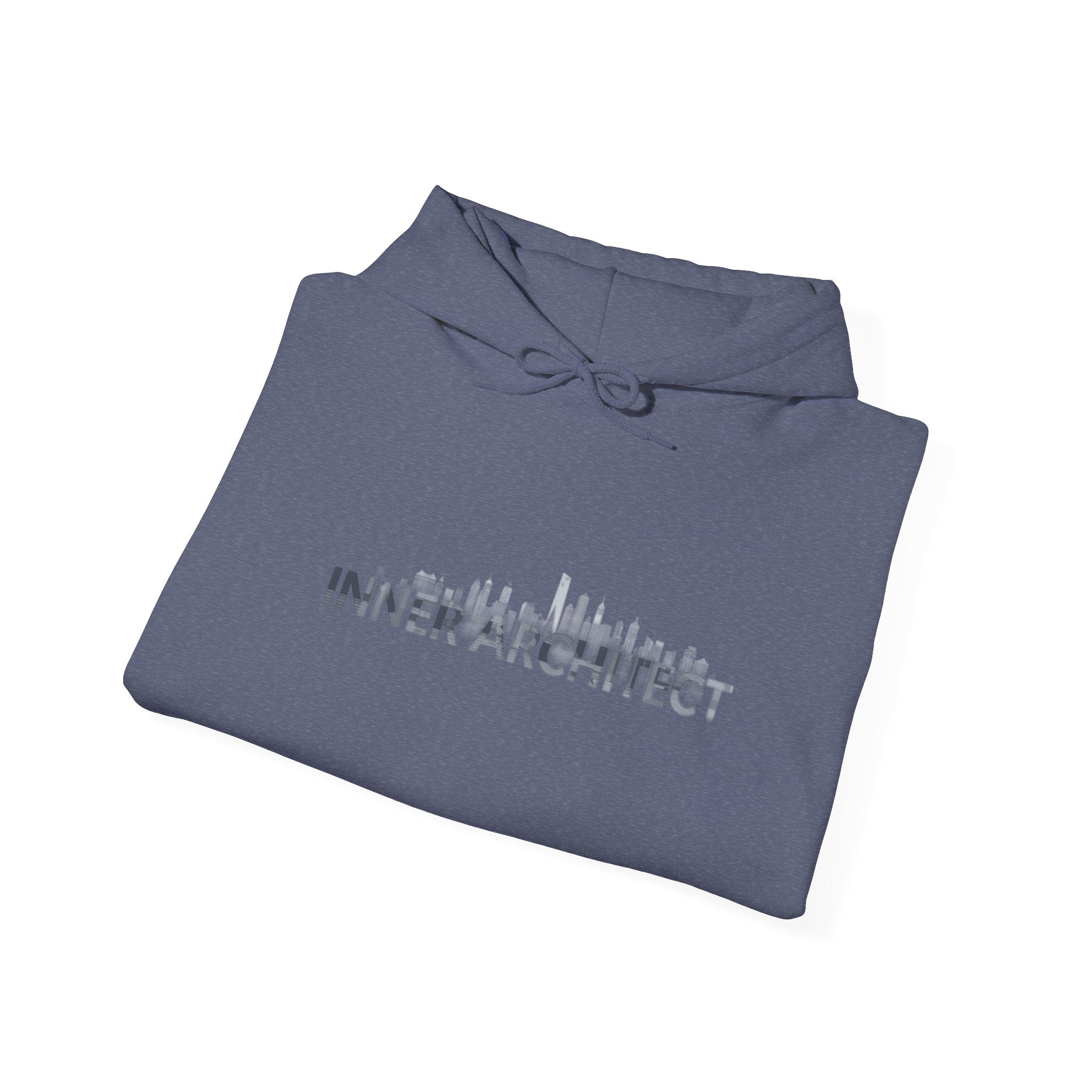 "Inner Architect" Hoodie Sweatshirt- Sleeve Printed Affirmation