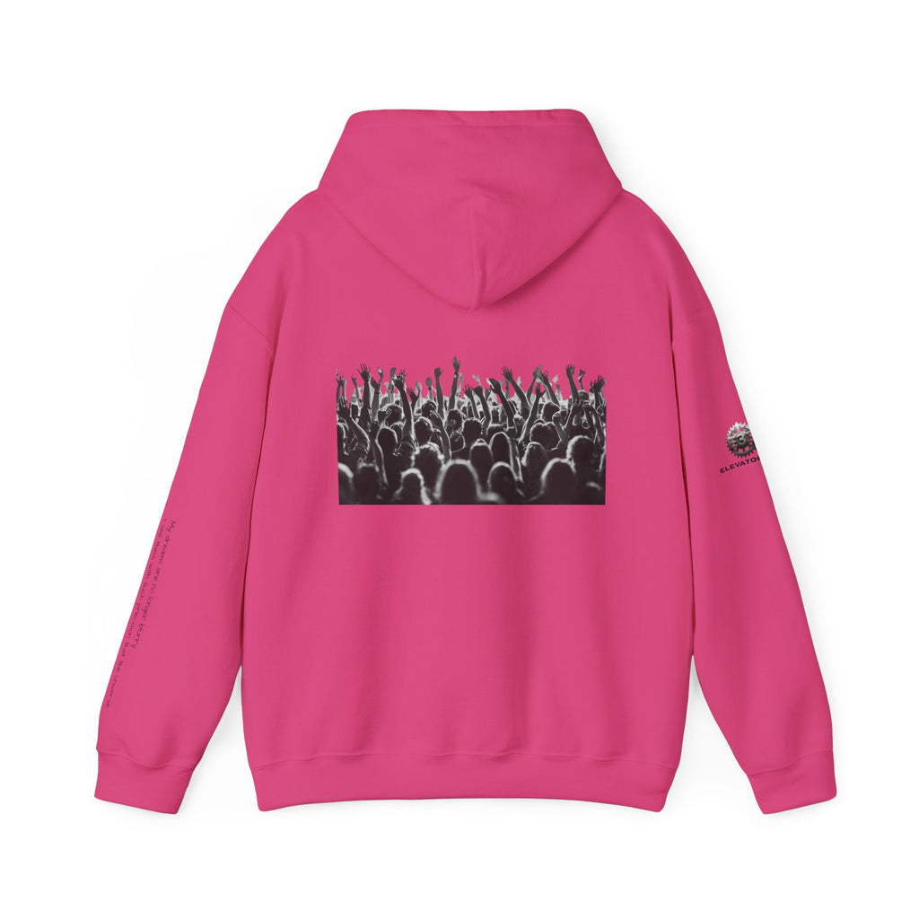 “Graphic Debut” Hoodie- Sleeve Printed Affirmation