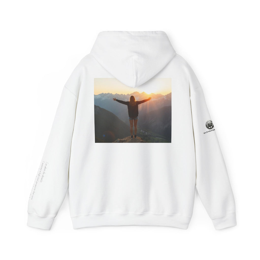 “View Point” Hoodie- Sleeve Print Affirmation