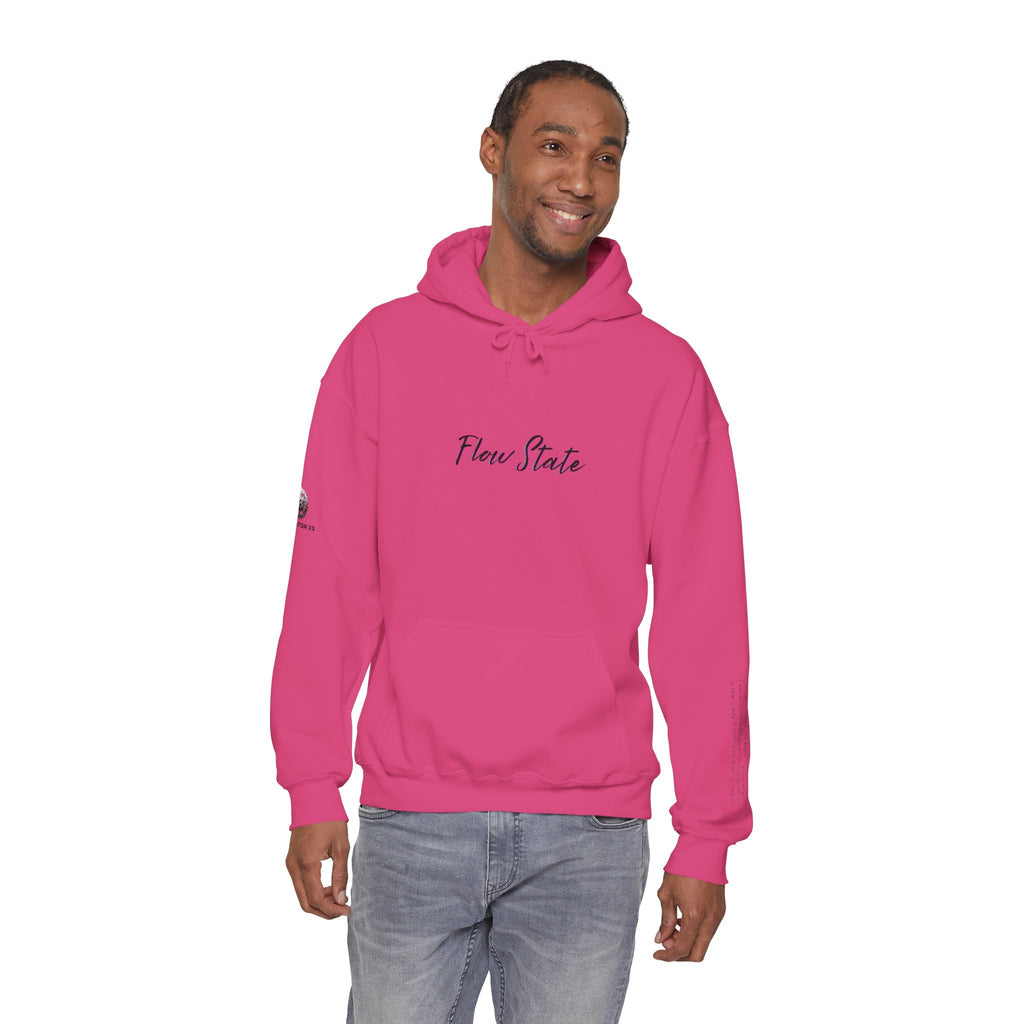 “Flow State” Hoodie- Sleeve Printed Affirmation