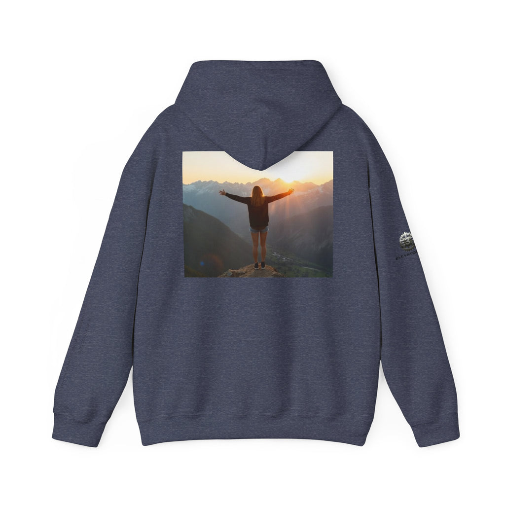 “View Point” Hoodie- Sleeve Print Affirmation
