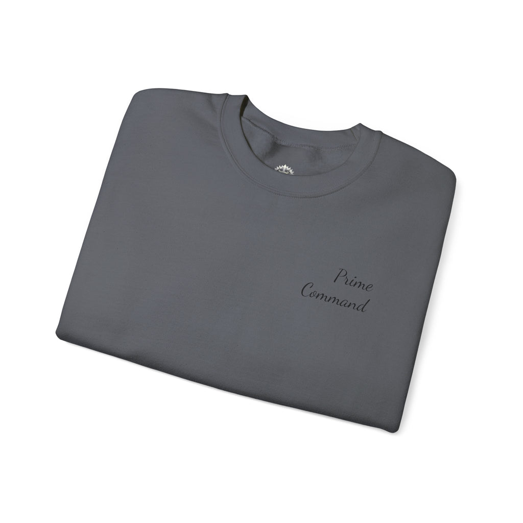 “Prime Command” Hoodie- Sleeve Print Affirmation
