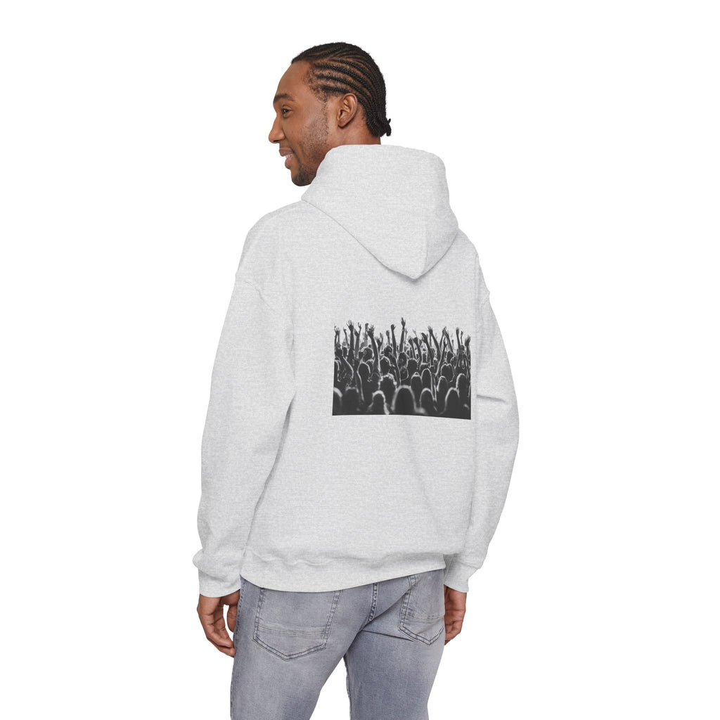 “Graphic Debut” Hoodie- Sleeve Printed Affirmation