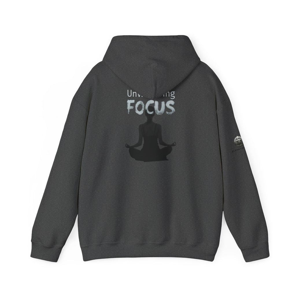“Unwavering Focus” Hoodie- Sleeve Print Affirmation