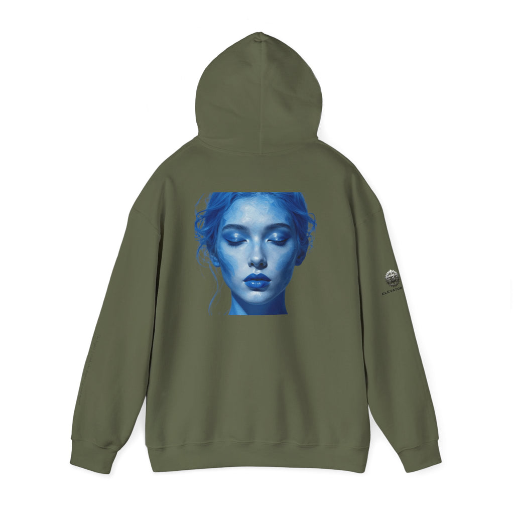 “Flow State” Hoodie- Sleeve Printed Affirmation