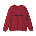 “Alignment > Effort” Crewneck Sweatshirt- Sleeve Print Affirmation