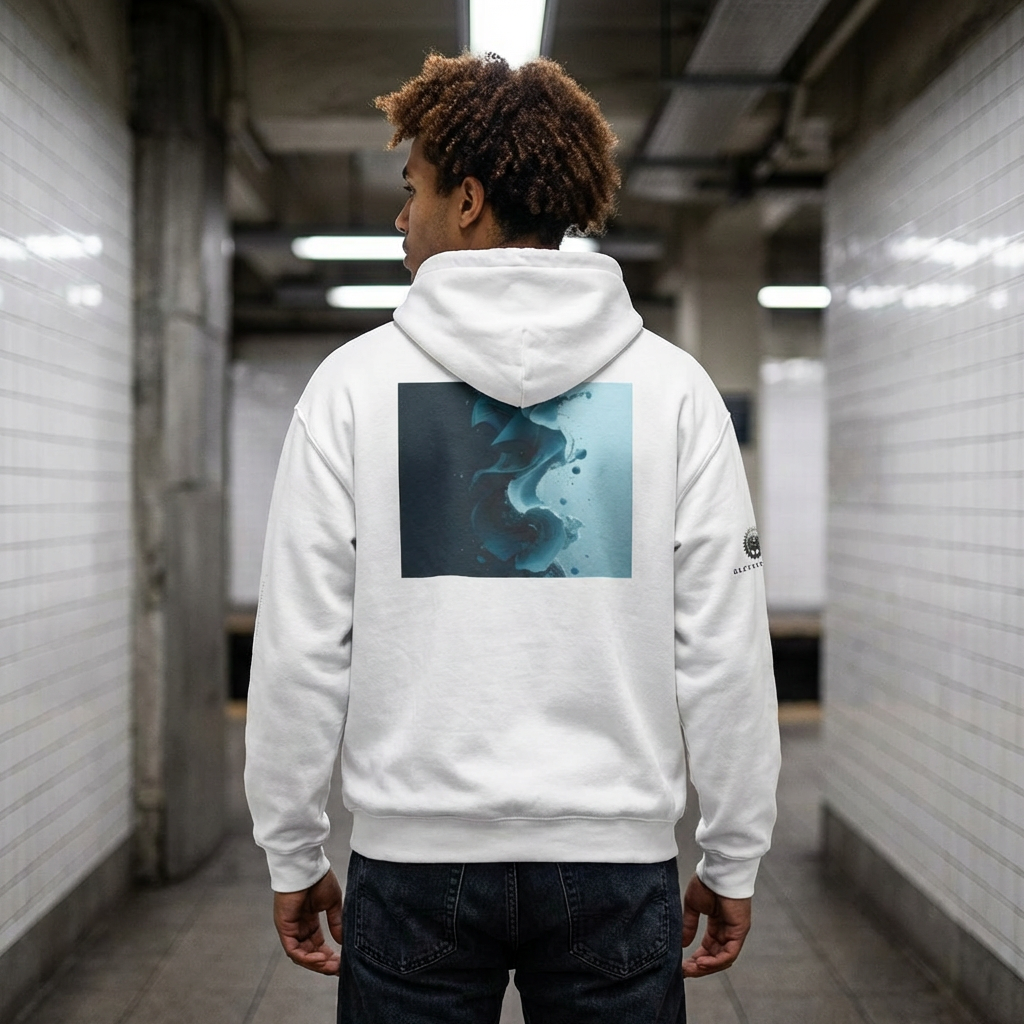 “Shifted State” Hoodie- Sleeve Print Affirmation