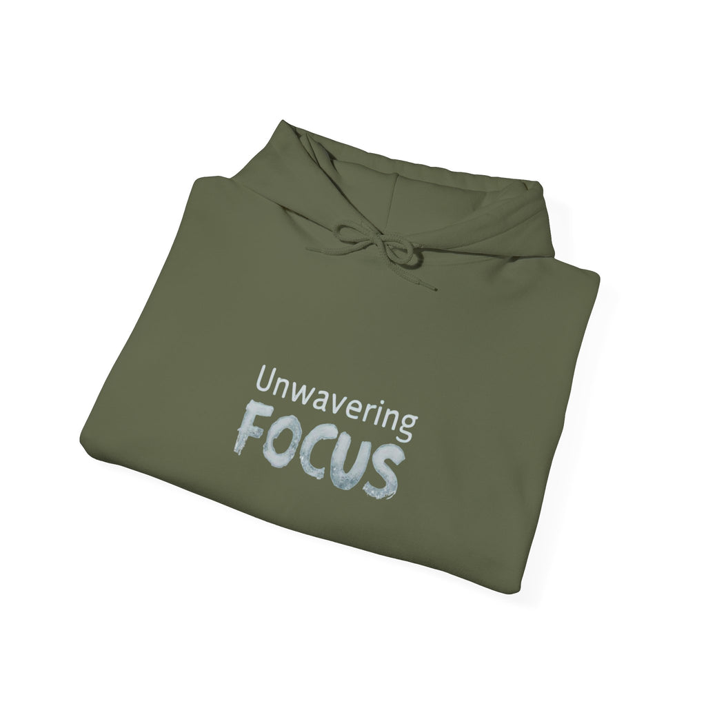 “Unwavering Focus” Hoodie- Sleeve Print Affirmation