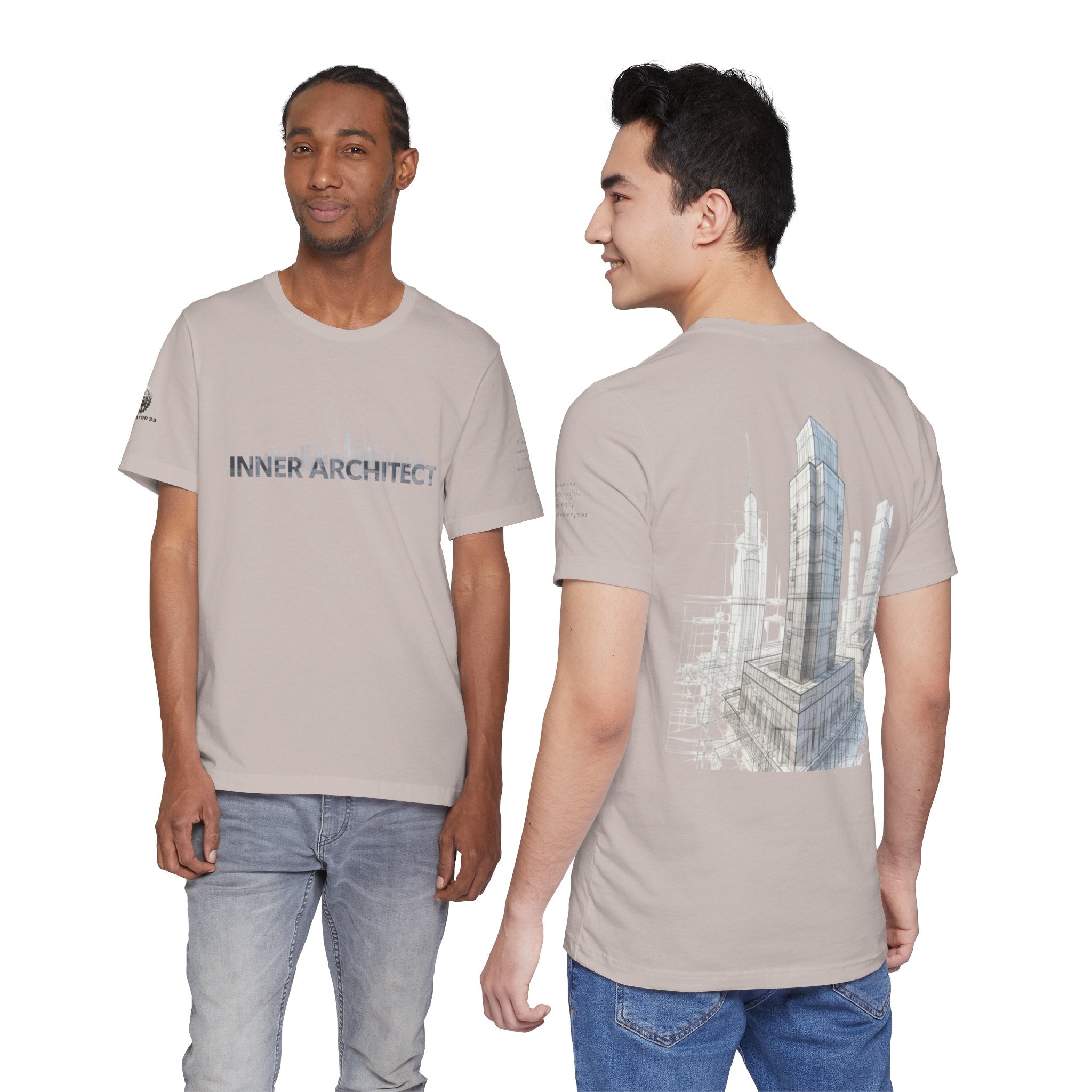 Inner Architect Tee — Inspirational Quote Graphic T-Shirt