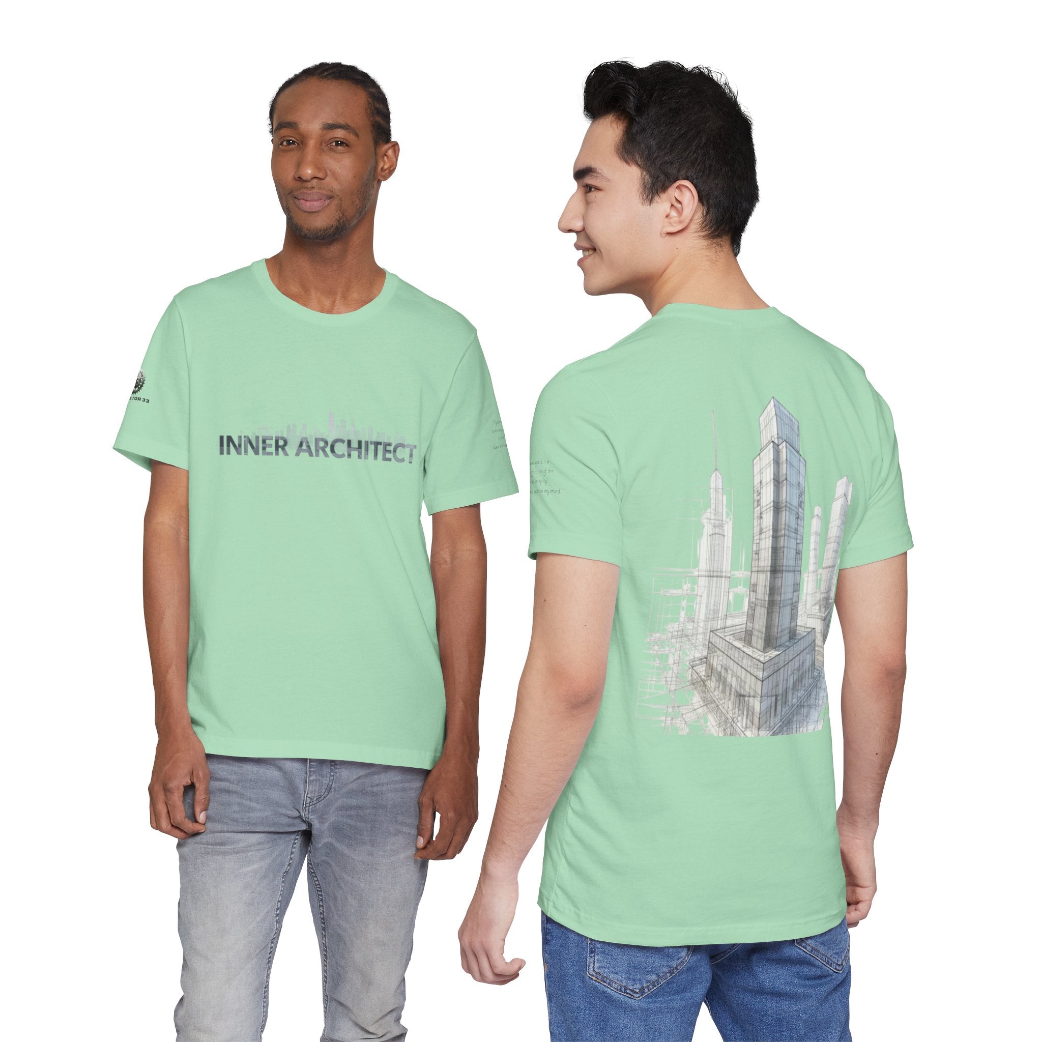 Inner Architect Tee — Inspirational Quote Graphic T-Shirt