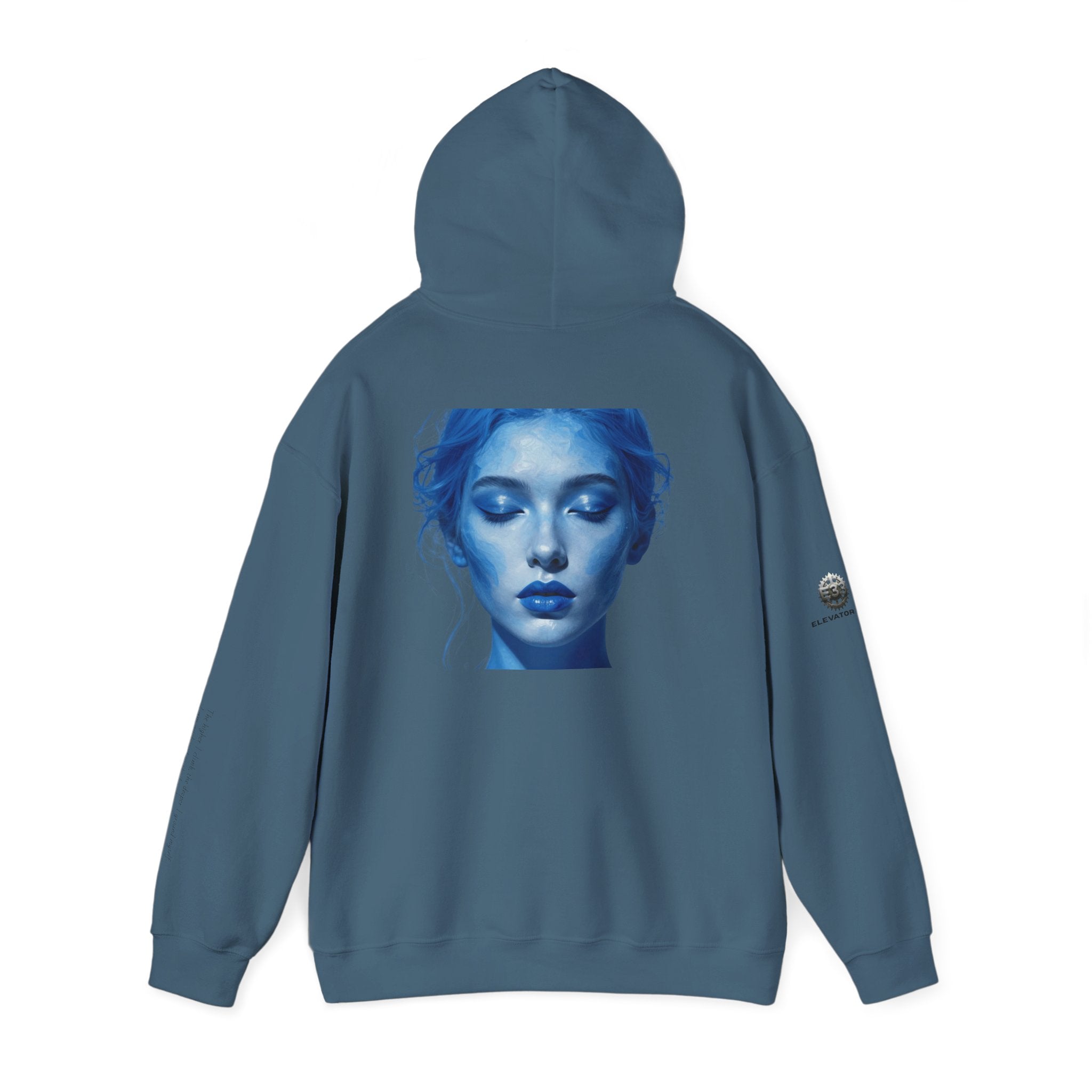“Flow State” Hoodie- Sleeve Printed Affirmation